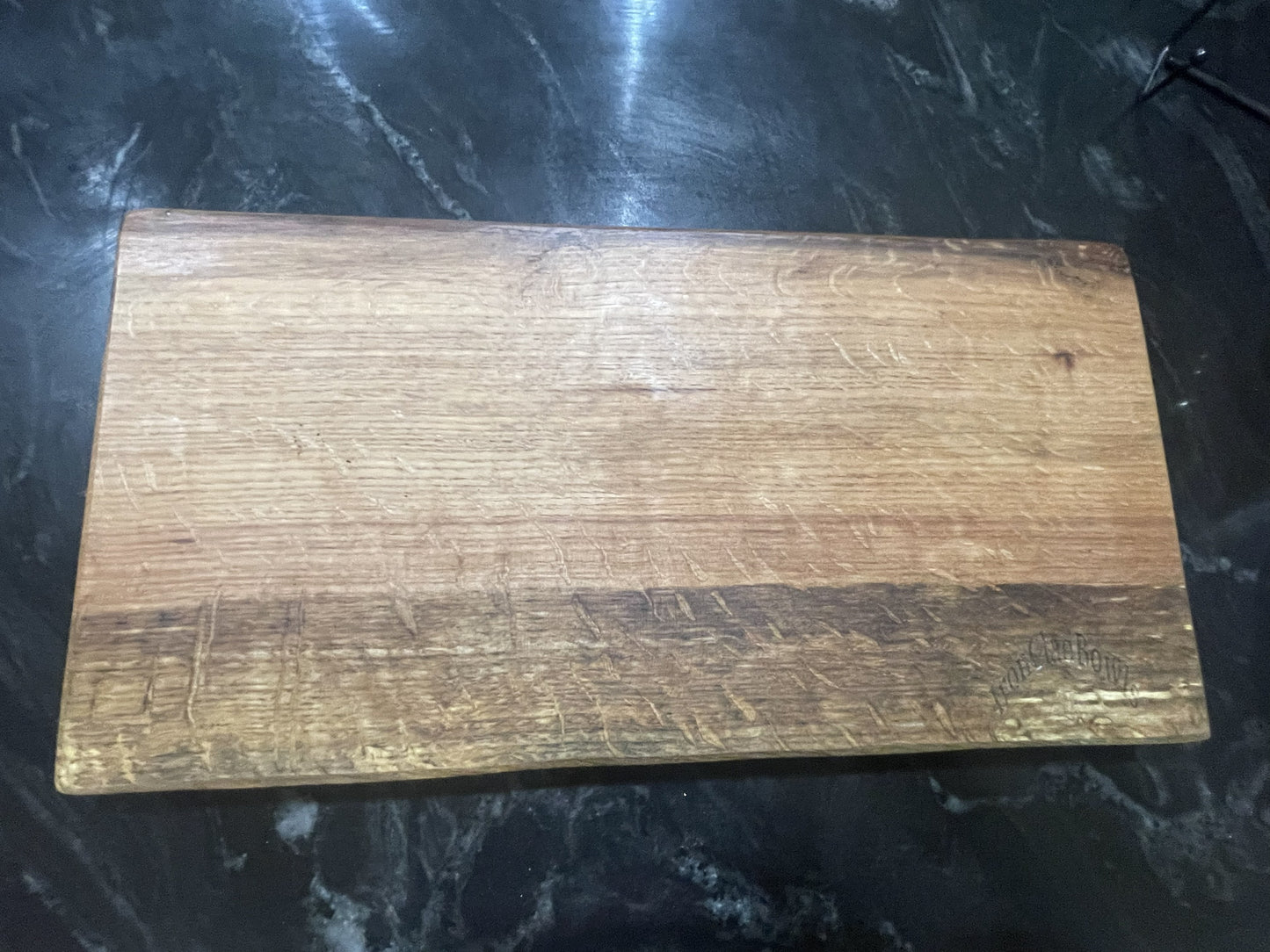 Solid Red Oak "Man of Faith" Charcuterie & Serving Board (16.5" x 8.25" x 1.5")